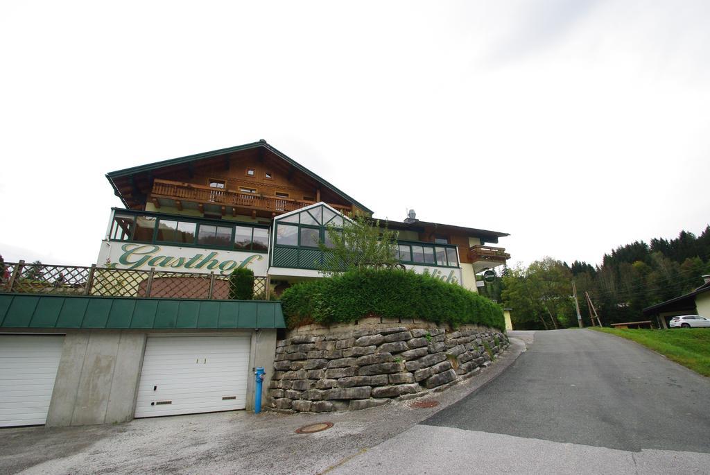 Gasthof Schoenblick Russbach am Pass Gschütt Exterior foto