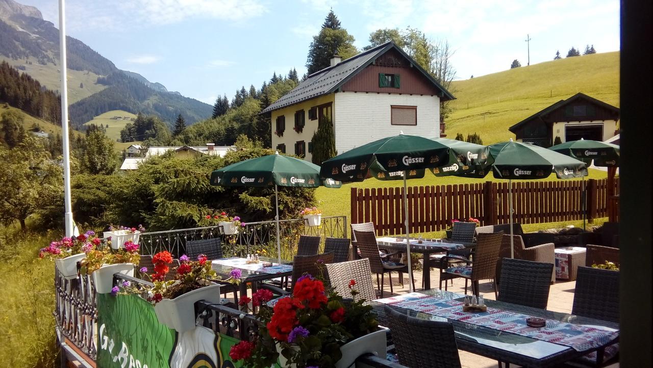 Gasthof Schoenblick Russbach am Pass Gschütt Exterior foto
