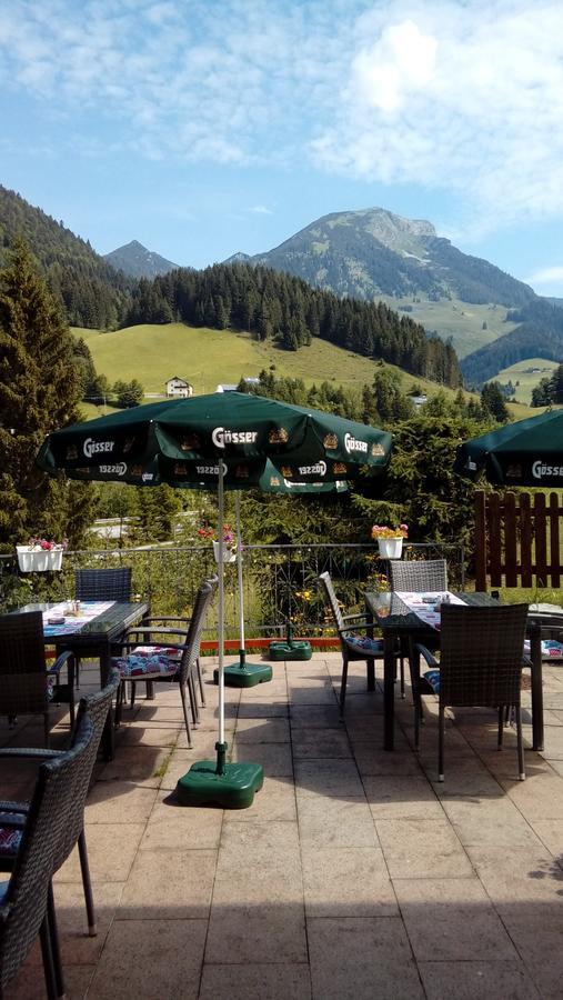Gasthof Schoenblick Russbach am Pass Gschütt Exterior foto